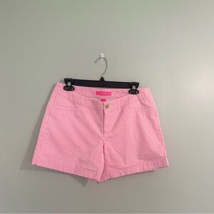 Lilly Pulitzer Kelly Short Pink Tropic Seesucker